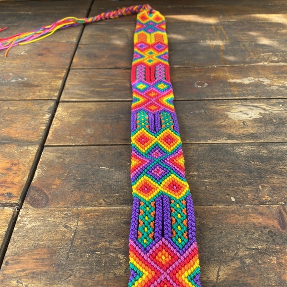 381-You Are Remarkable❤️Handcrafted Macrame Belt - Picture 4 of 8